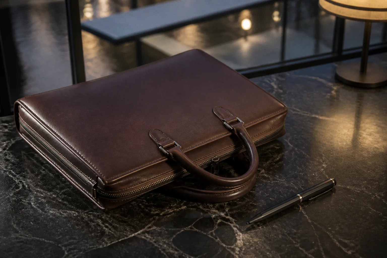 Porte-documents en cuir : ce qui change pour votre image